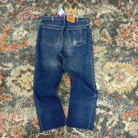 Vintage Levi’s 619 Orange  Tab Jeans Size 32 - Picture 2 of 7
